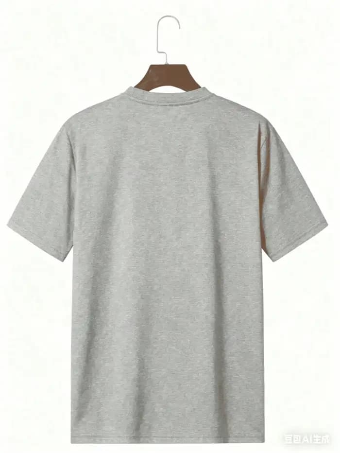 T-shirt en coton avec impression double face « Anti Social