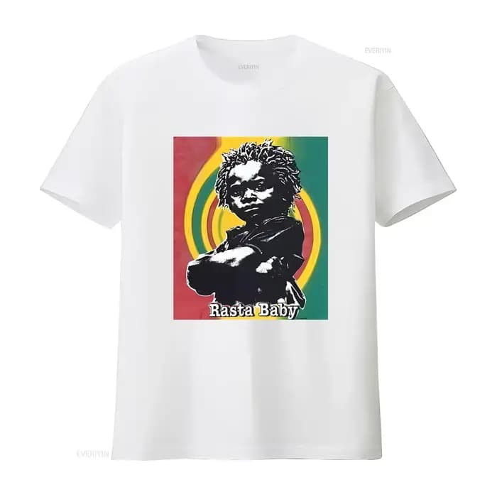 T-shirt Rasta Baby Reggae Vintage Bob Marley XL