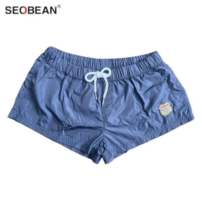 SEOBEAN maillots de bain à séchage rapide pour hommes Shorts de plage été Surf Fitness conseil troncs pantalons courts de sport vêtements masculins