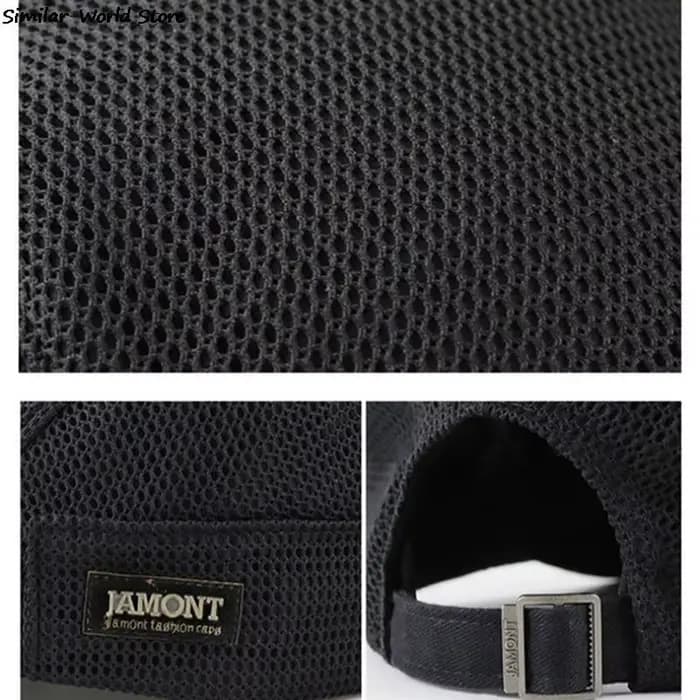 Casquette de baseball en maille respirante pour hommes