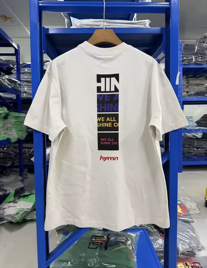 T-shirt vintage SAINT pour hommes et femmes, avec imprimé lettres