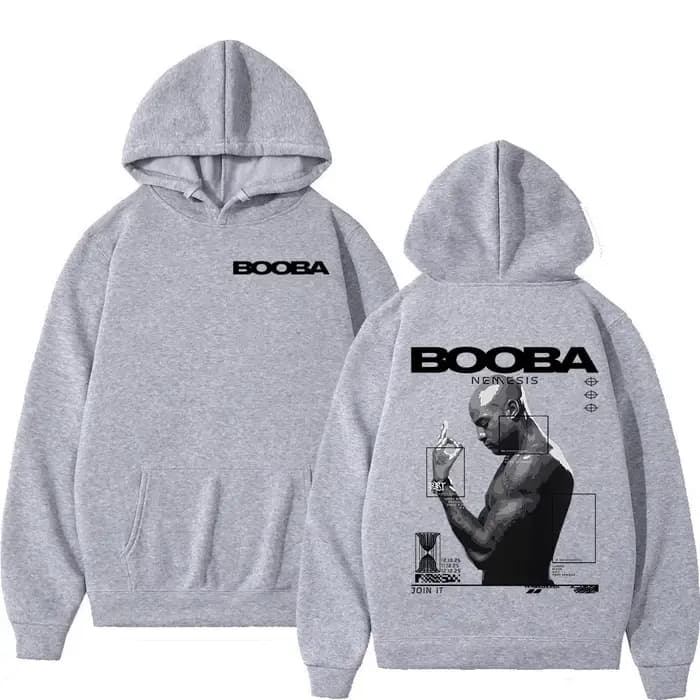 France rappeur Booba Nero Nemesis sweats à capuche vêtements pour hommes rétro mode Hip Hop manches longues
