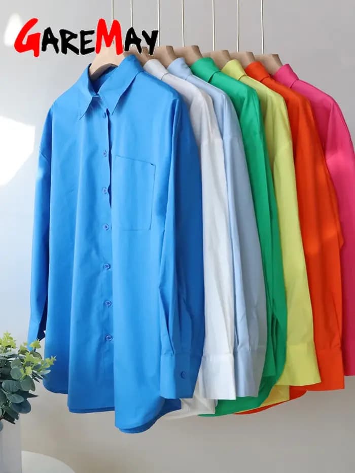 Chemise surdimensionnée pour femmes