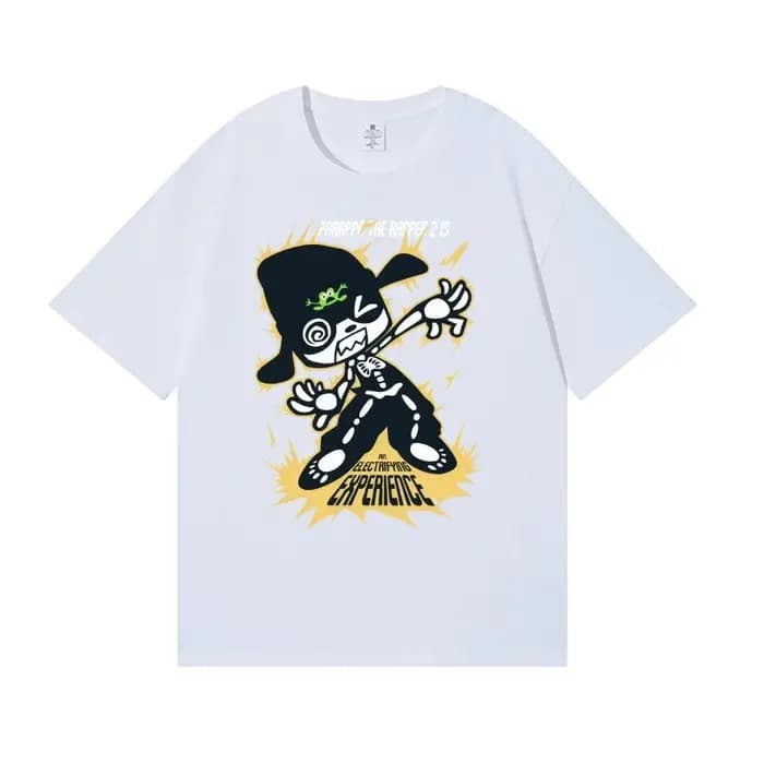 T-shirt classique de style japonais Parappa The Rapper