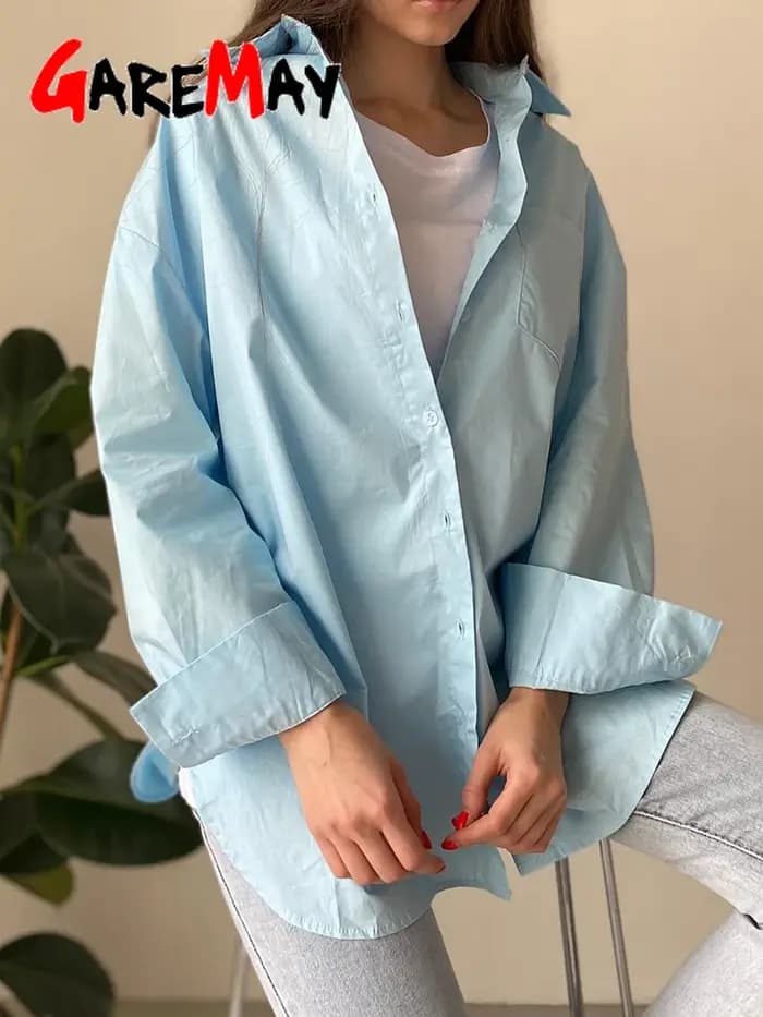 Chemise surdimensionnée pour femmes