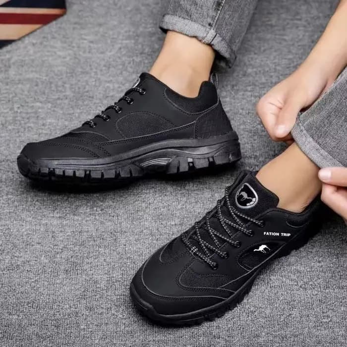 Oulylan décontracté semelle épaisse antidérapant Sneaker à la mode grande taille chaussures d'escalade en plein air