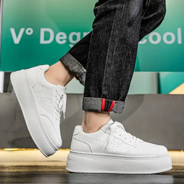Baskets blanches pour hommes