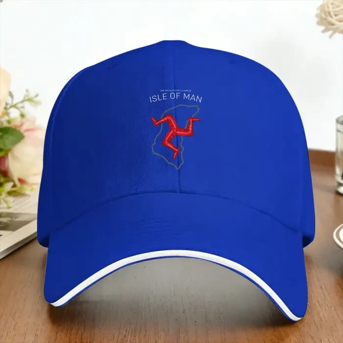 Casquette de baseball style trucker pour hommes, motif course de moto Isle of Man TT, mode printemps, pour sports de plein air, casquette snapback