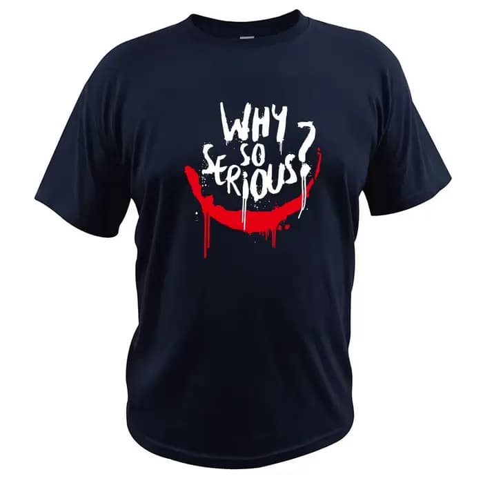 Joker – t-shirt manches courtes noir