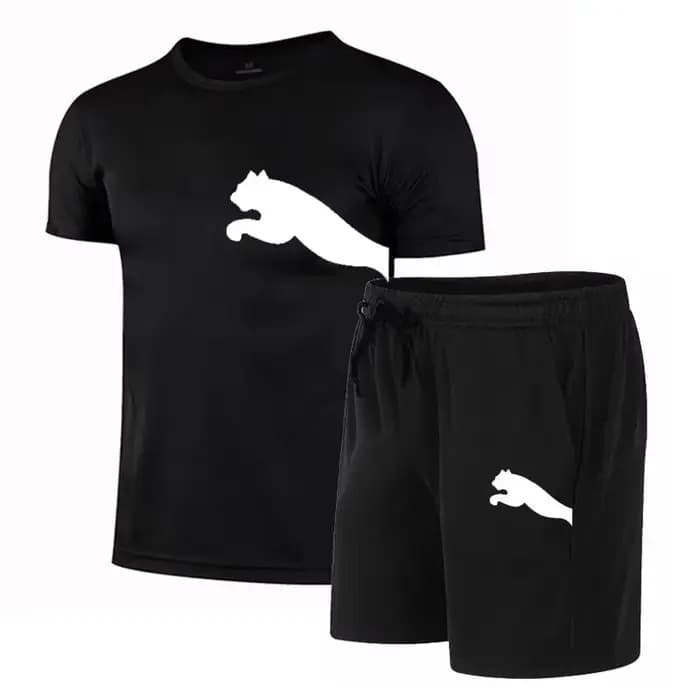 Ensemble de vêtements de sport pour hommes, t-shirt à manches courtes, pull décontracté pour le bask