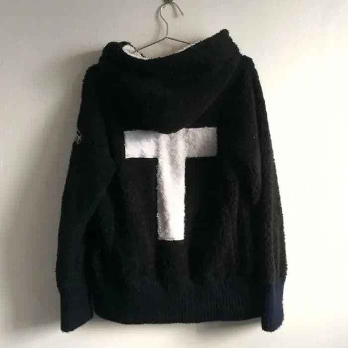 Veste à capuche en laine d'agneau Harajuku pour femmes