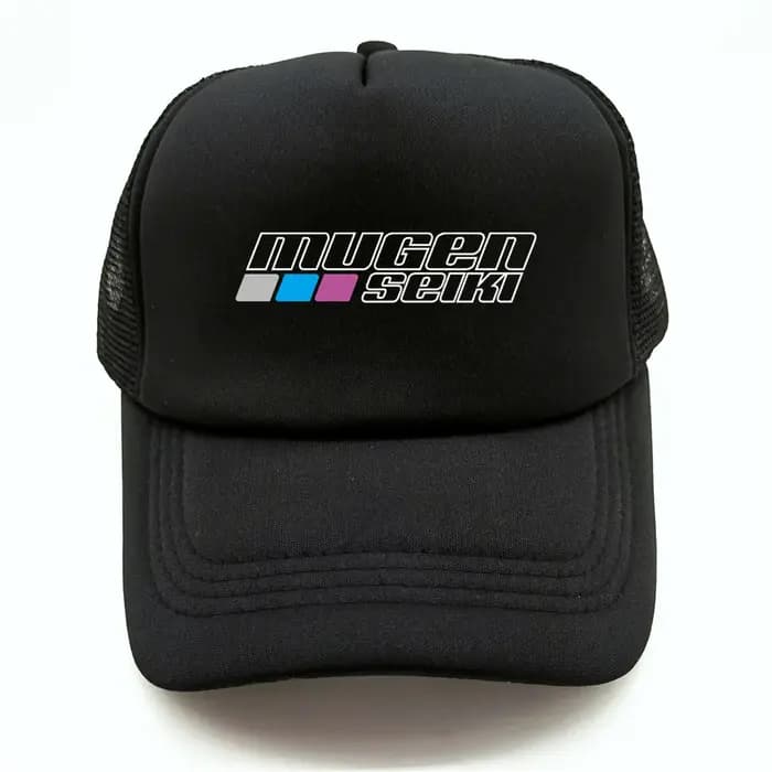 Casquette de camionneur Mugen Seiki, casquette de Baseball, cool, été, filet en maille, chapeaux Snapback