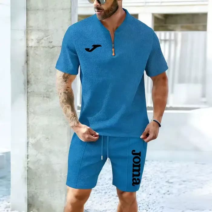 Ensemble T-shirt à manches courtes et short de sport JOMA pour homme – Édition