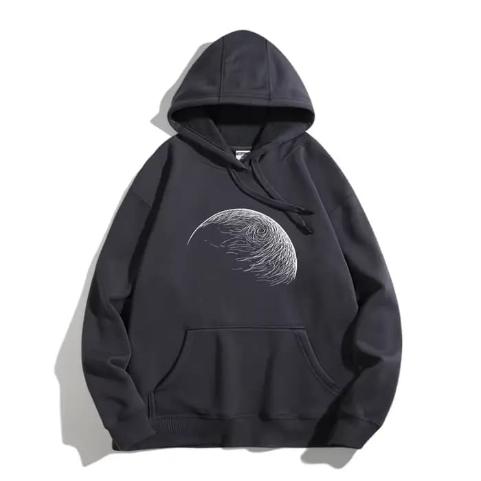 Sweats à capuche College graphiques Goth pour hommes
