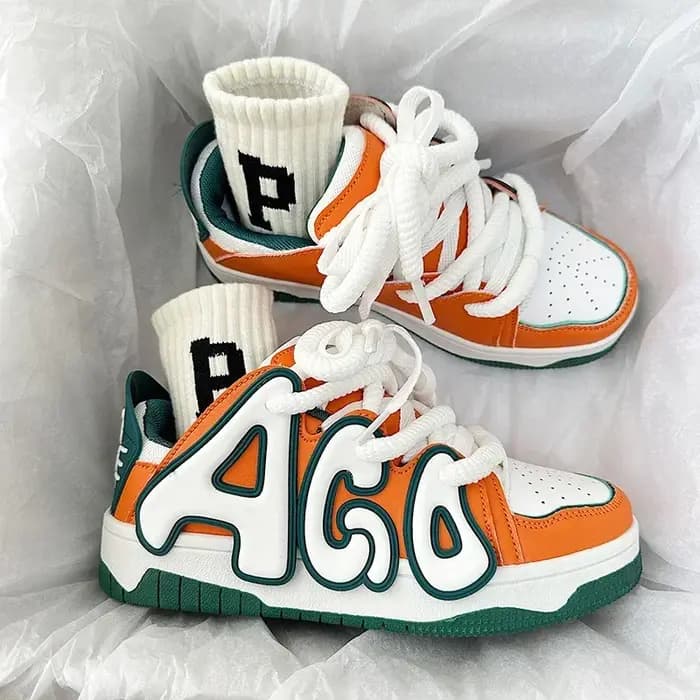 Chaussures de skateboard streetwear hip-hop pour hommes