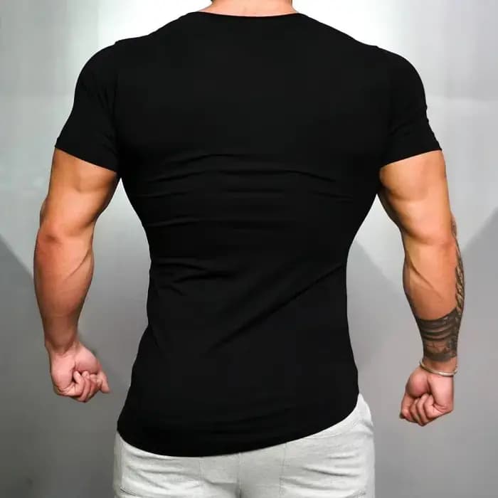 T-shirt de marque en coton pour homme