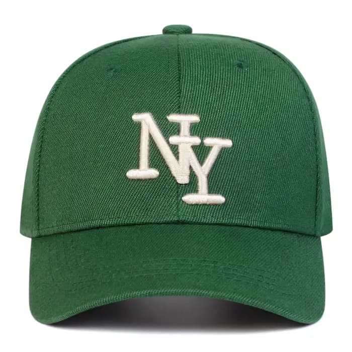 Casquette de baseball brodée NY pour homme