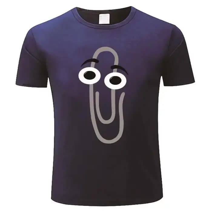 R.I.P. T-shirt imprimé animal Clippy pour hommes et adolescents