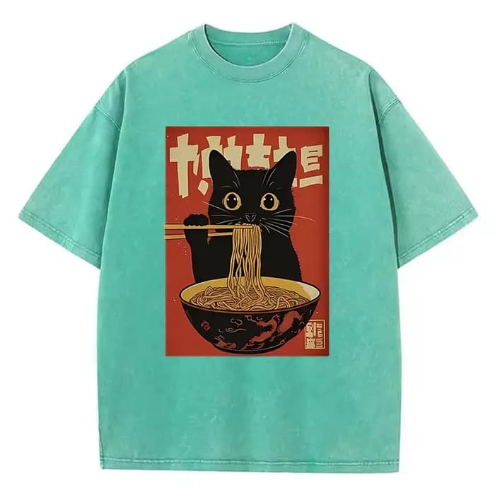 T-Shirt Vintage lavé 100% coton