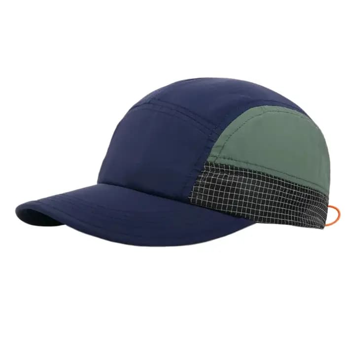 Casquette 5 panneaux à séchage rapide pour homme