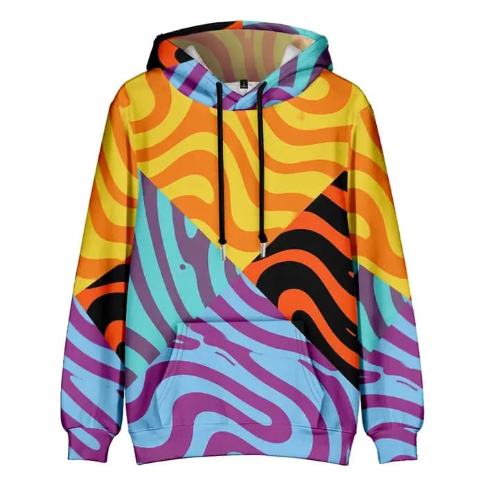 Sweat à capuche assorti à blocs de couleurs pour couples