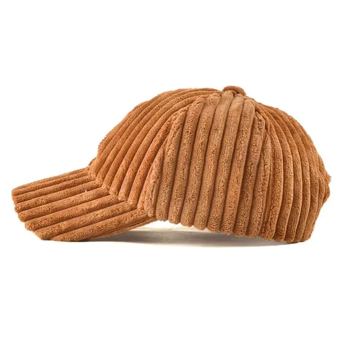 COKK – Casquette de Baseball en velours côtelé pour femme, chapeau à rabat, Hip Hop, Gorras os, automne hiver