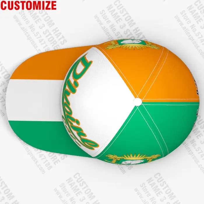 Atom D'ivoire Casquettes de baseball sur mesure
