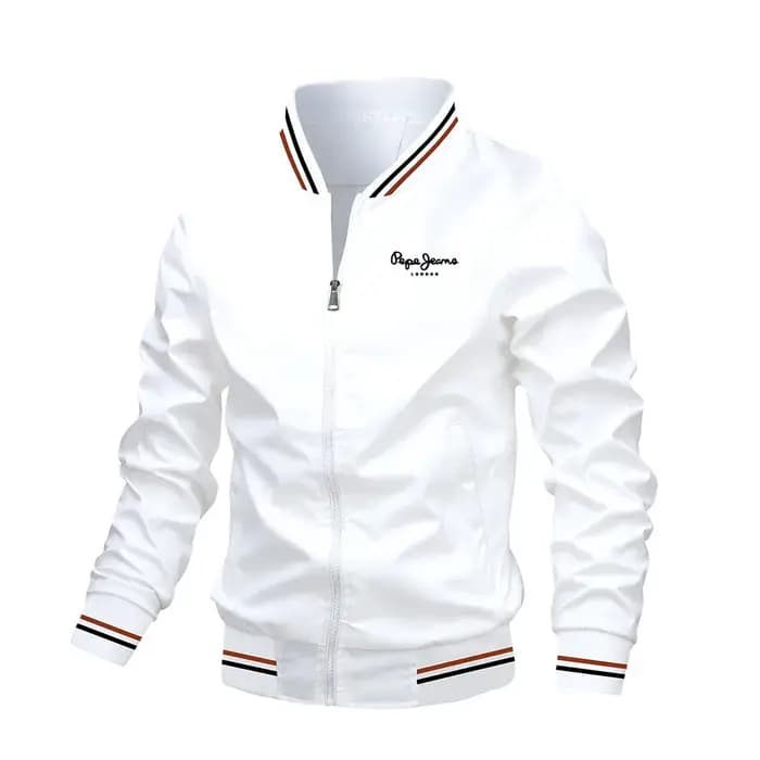 2025 printemps été Bomber veste hommes noir décontracté coupe ajustée Baseball hommes vestes nouvell