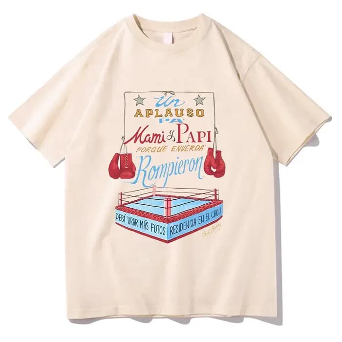 T-shirt Bad Bunny DTMF 2026 pour hommes et femmes