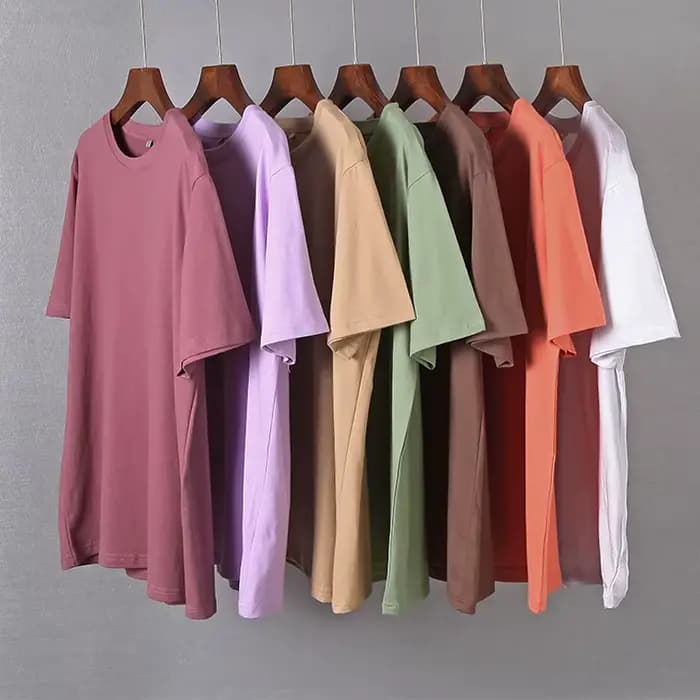 Hirsionsan – t-shirt surdimensionné 100% coton pour femme, basique, ample, à manches courtes, doux,