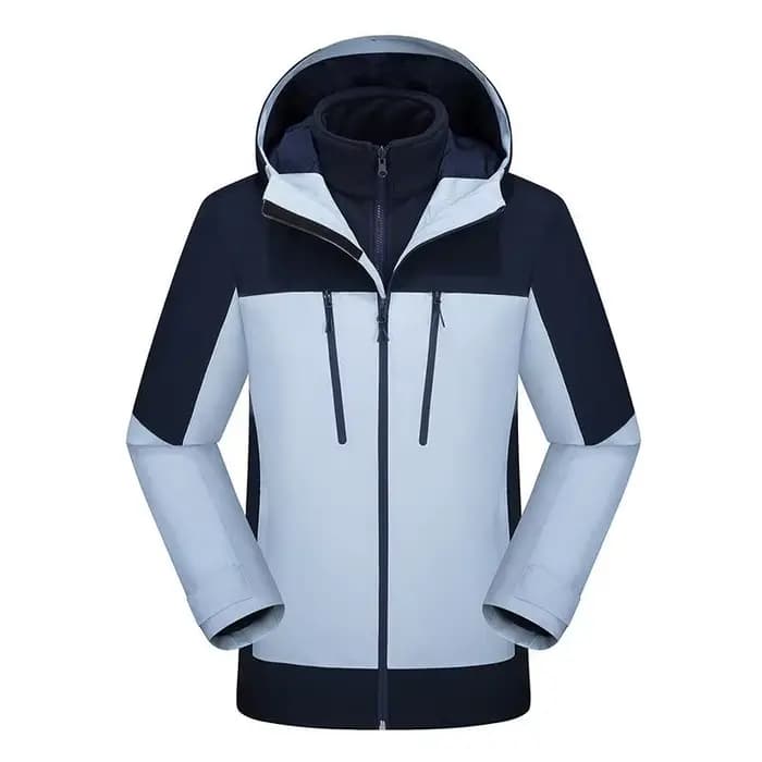 Sweat à capuche 3 en 1 pour hommes et femmes, imperméable, coupe-vent, chaud, vêtements d'alpinisme,
