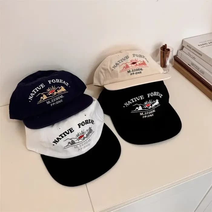 Casquette aviation à bord plat pour hommes et femmes