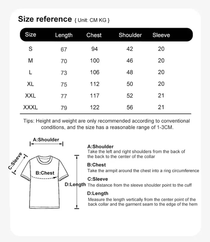 T-shirt unisexe en coton doux et ample à manches courtes