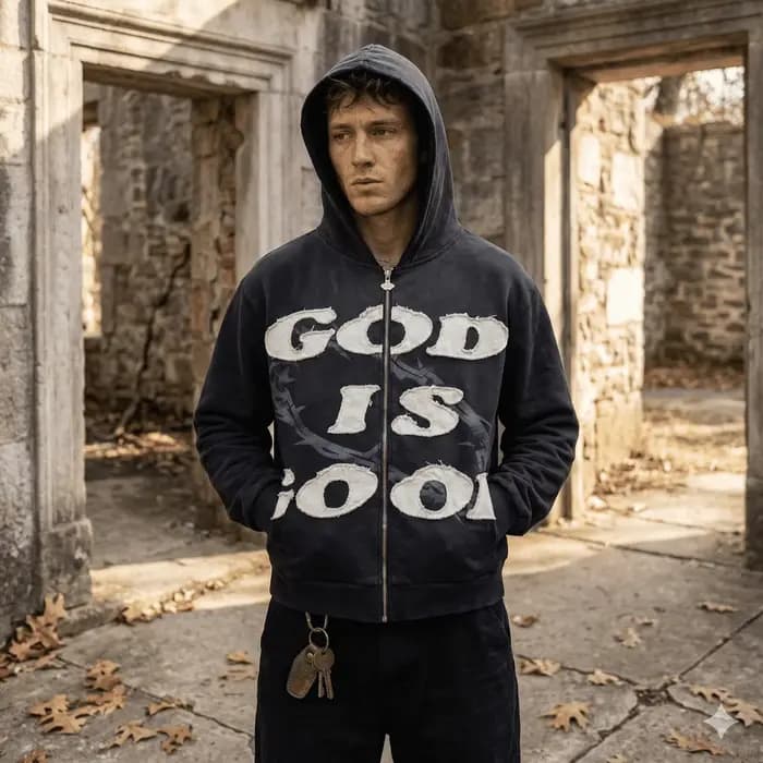 Sweat à capuche streetwear unisexe – Sweat-shirt