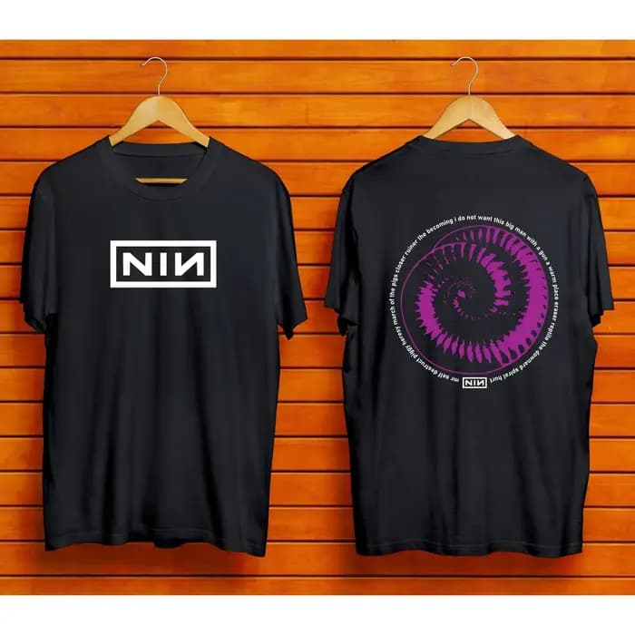 Nouveauté été T-shirts Nine Inch Nails pour Hommes et Femmes