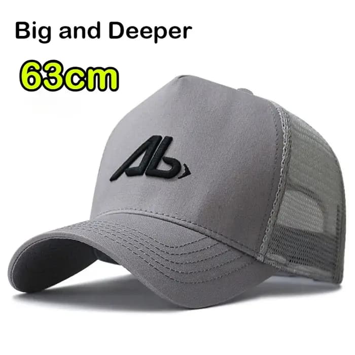 Grande tête plus profonde haut casquettes de Baseball mâle été extérieur maille
