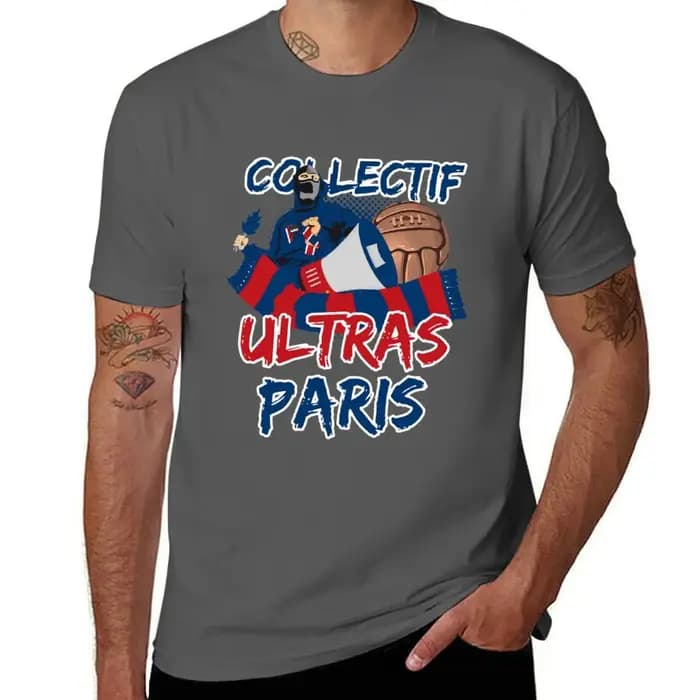 T-Shirt Ultras Paris Personnalisé pour Homme