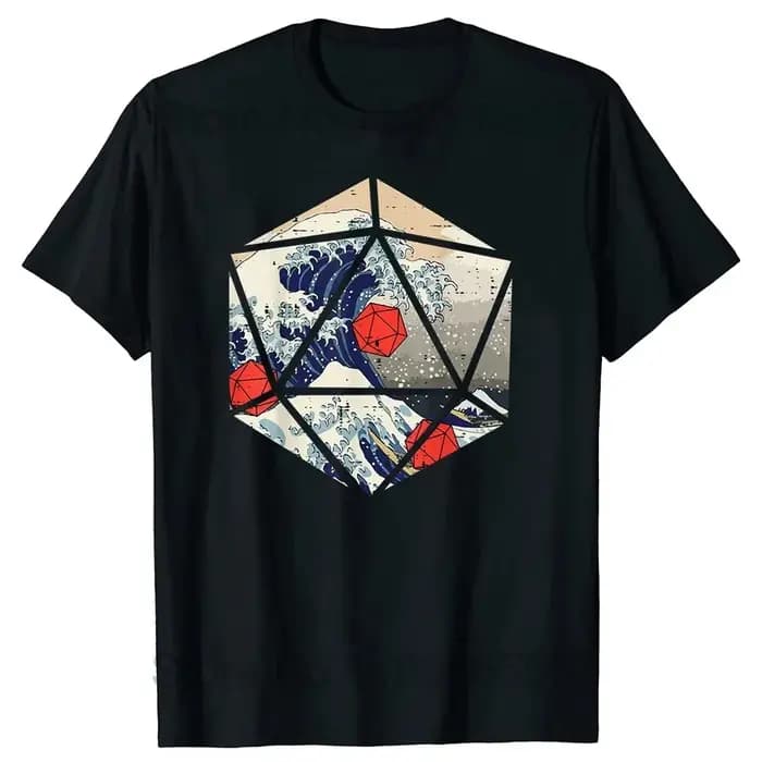 T-shirt graphique drôle DM RPG Gamer