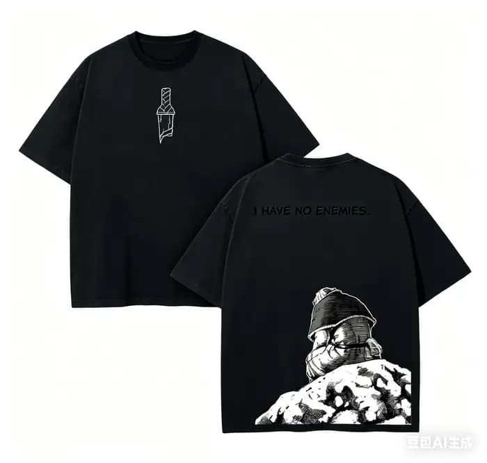 T-shirt en coton Vinland Saga, nouveau modèle, vêtements de personnalité, vêtements surdimensionnés,