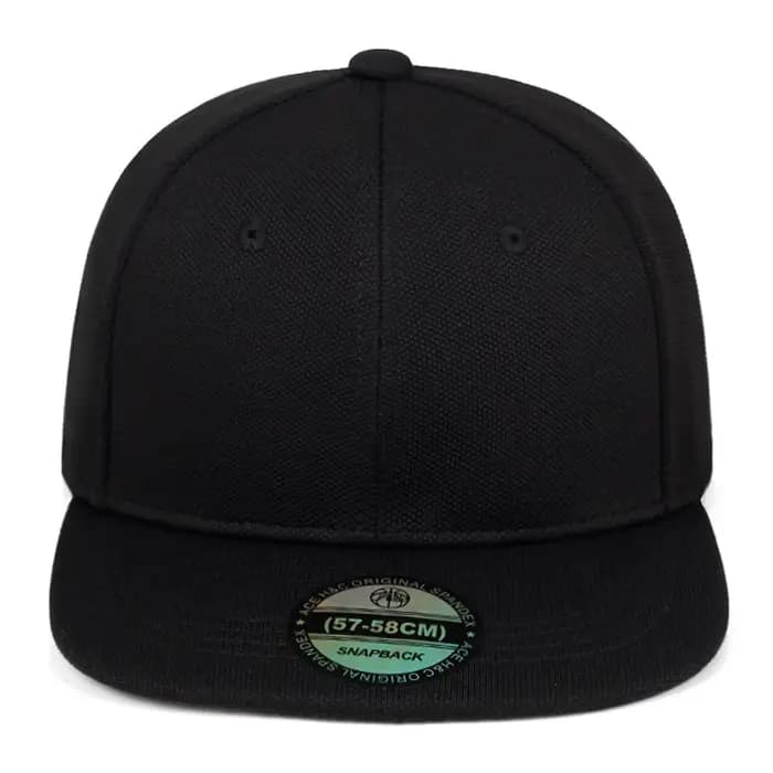 Casquette plate ajustée à dos fermé (non réglable)