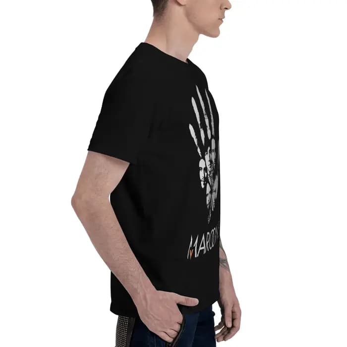 Sugar Novelty Graphic T-shirt 100% coton en coton marron 5 pour hommes