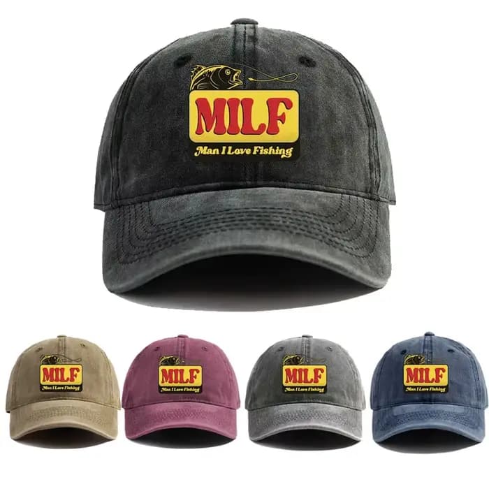 Casquette de baseball MILF Man I Love Fishing