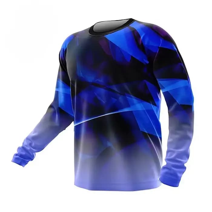 Vêtements pour hommes Cool 3D imprimé géométrique mode sport col rond graphique t dessus de chemise Harajuku course à