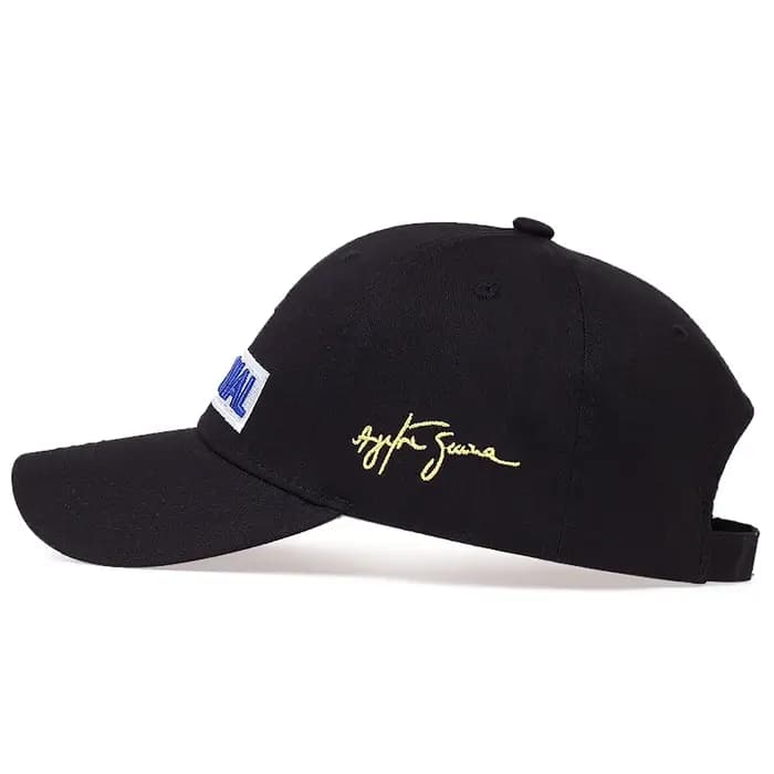 Casquette de baseball brodée Ayrton Senna, pilote de course, protection solaire extérieure, style mode