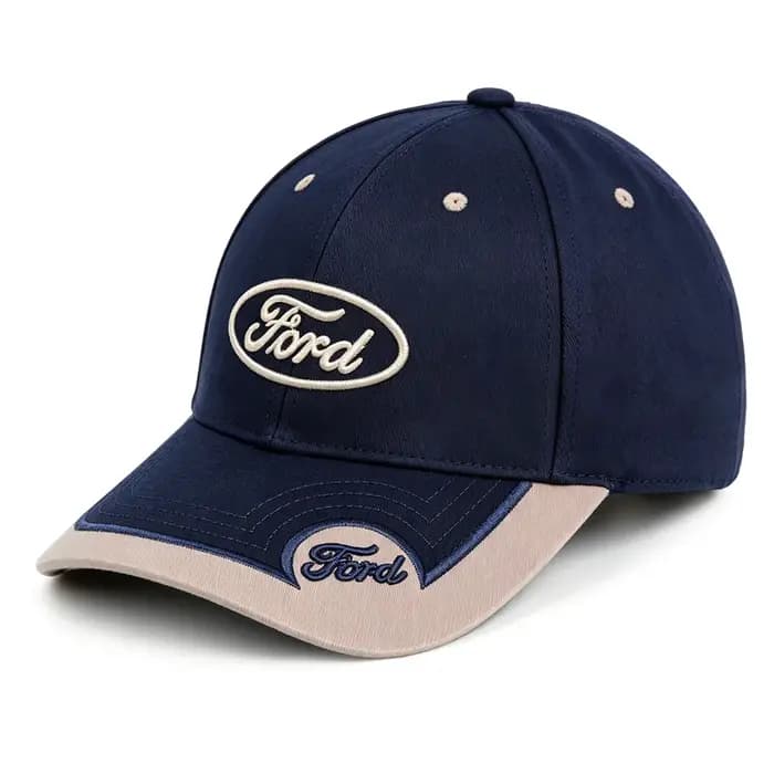 Casquette de baseball réglable avec logo de voiture pour Ford Fiesta Mustang Fusion Focus, casquette