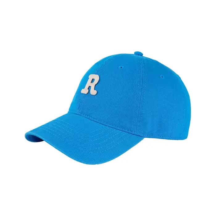 Visage vert petit nouveau R lettre Baseball chapeau femmes polyvalent blanc Couple