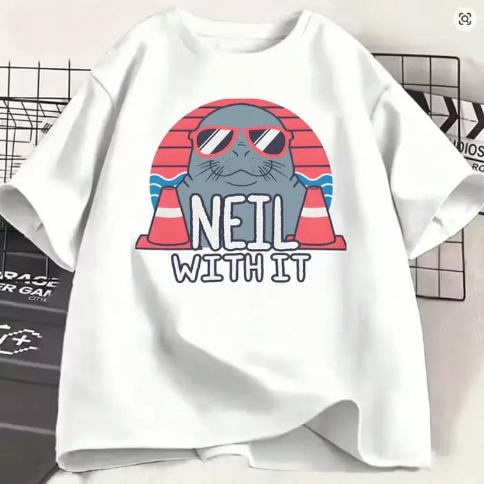 T-Shirts pour hommes Neil The Seal