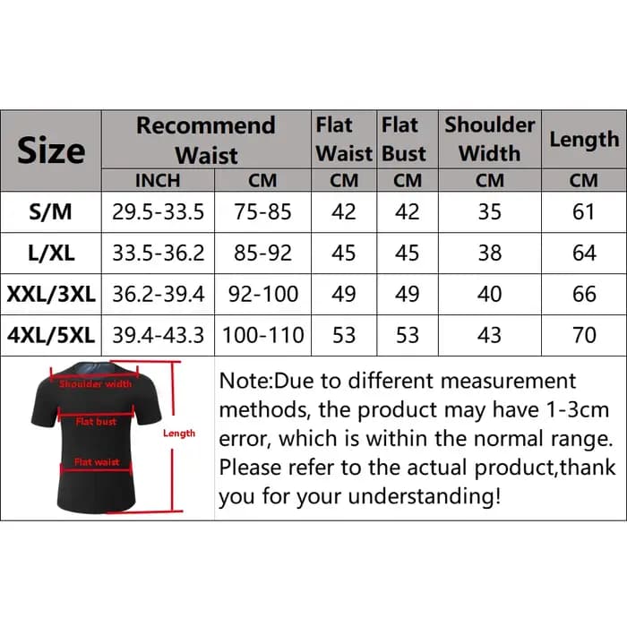 Sauna Sweat Shirt pour hommes manches courtes corps Shaper Gym exercice Fitness haut Shapewear