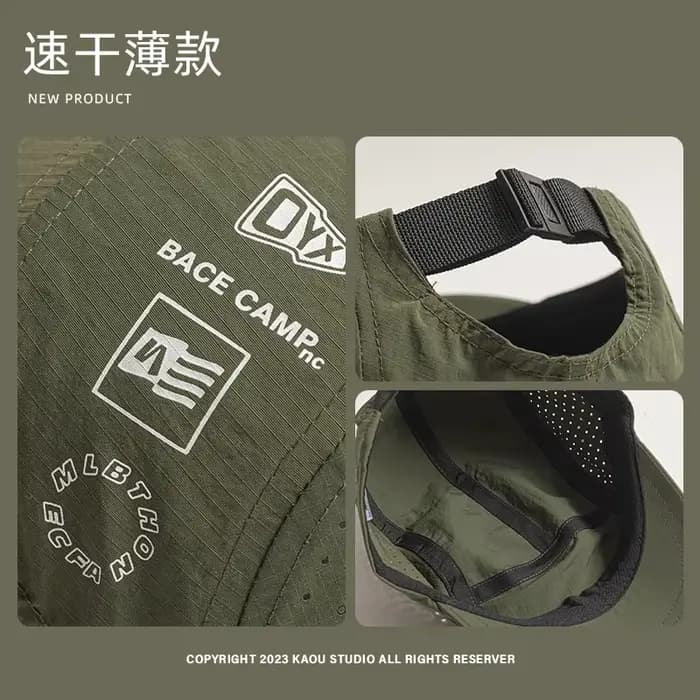 Casquettes de Baseball d'été à 5 panneaux pour hommes et femmes, casquette de Camping en plein air,