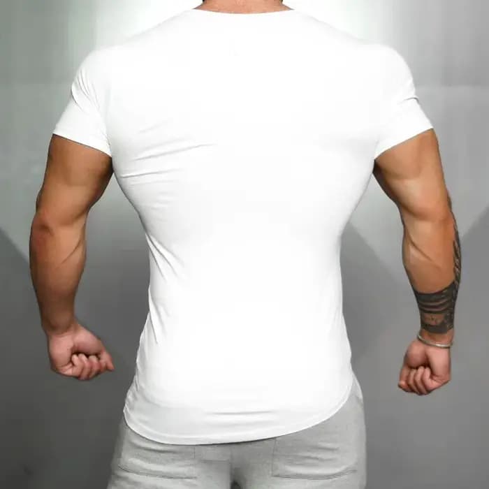 T-shirt de marque en coton pour homme